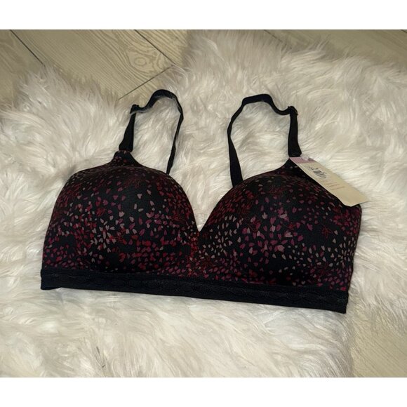 Warners 01269 Cloud 9 Full Coverage Wire Free Contour Bra Lined Womens 36D New - Picture 1 of 6